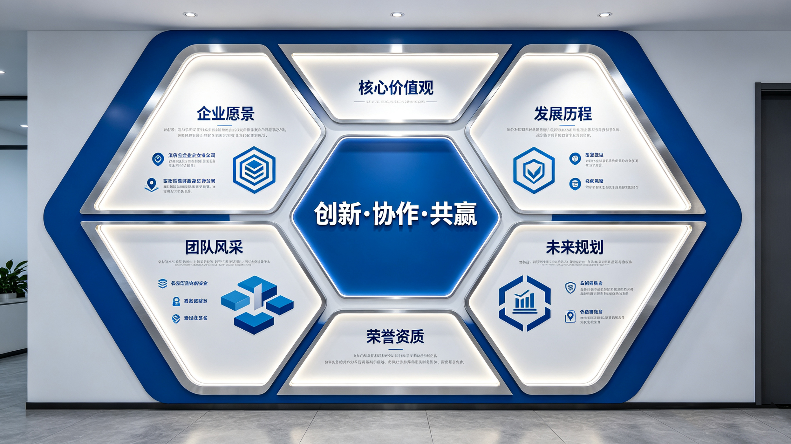 师宗企业文化墙六边形避坑指南（新手常犯5个错误）